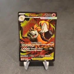 Mega Camerupt ex - Ultra Rare ME01: Mega Evolution 156/132 NM POKEMON TCG - Image 1
