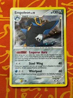 POKEMON TCG EMPOLEON 2/100 HOLO RARE EXCELLENT STORMFRONT - Image 1
