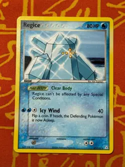 POKEMON TCG REGICE 27/100 NON-HOLO RARE NEAR MINT EX HOLON PHANTOMS - Image 1