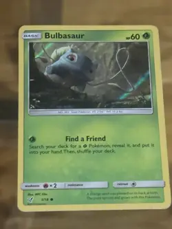 Bulbasaur 1/18 2019 Detective Pikachu Holo Common Pokemon Card - Image 1