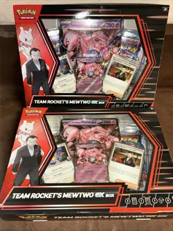 Pokemon TCG - Team Rocket's Mewtwo EX Box Lot X 2 - Brand New / Sealed Free Ship - Image 1