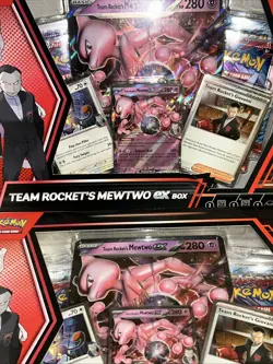 Pokemon TCG - Team Rocket's Mewtwo EX Box Lot X 2 - Brand New / Sealed Free Ship - Image 3