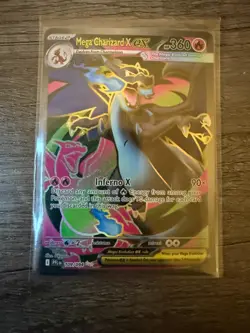 Pokemon TCG Phantasmal Flames: Mega Charizard X ex 109/094 Near Mint NM #109 - Image 1