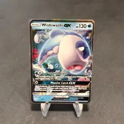 Wishiwashi GX Ultra Rare SM - Cosmic Eclipse 63/236 NM POKEMON TCG - Image 1