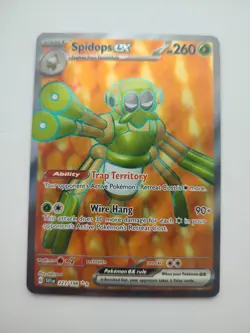 Pokemon TCG - Spidops Ex 223/198 - S&V Base Set - Double Rare Card N/M - Image 1