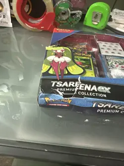 Pokemon TCG Tsareena EX Premium Collection Box SEALED See Condition In Photos - Image 4