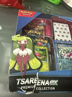 Pokemon TCG Tsareena EX Premium Collection Box SEALED See Condition In Photos - Image 5