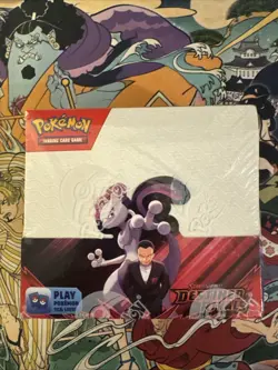 Pokemon TCG Destined Rivals Booster Box (36 Packs sealed) Unsealed Box ✅ - Image 1
