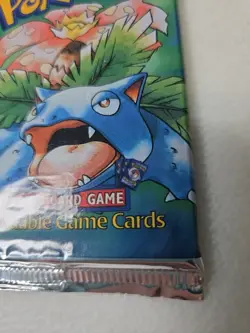 Pokemon WOTC Base Set Booster Pack Shadowless Venusaur Art Brand New/Sealed! 💎 - Image 2