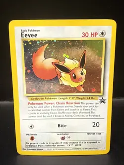 Pokemon - Eevee 11/53 - Wotc - Black Star Promo Holo AH - Image 1