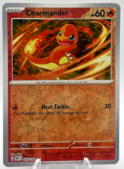 Charmander Obsidian Flames Reverse Holo Pokemon TCG 026/197 Scarlet & Violet NM - Image 1