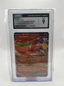 CGC 9 GEM MINT Ho-Oh ex 007/034 TCG Classic Charizard Deck Holo Pokemon 2023 - Image 1