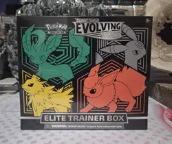 Pokemon Sword And Shield Evolving Skies Elite Trainer Box Factory Sealed - Image 1