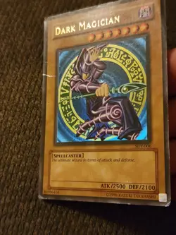Vintage 1996 YuGiOh Dark Magician Starter Deck SDY-006 Holographic Holo - Image 3