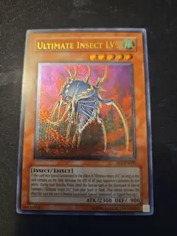Yugioh Ultimate Insect LV5 Ultimate Rare FET-EN007 NM - Image 1