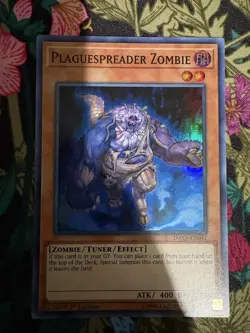 Yugioh Plaguespreader Zombie DASA-EN041 1st Edition Super Rare - Image 1
