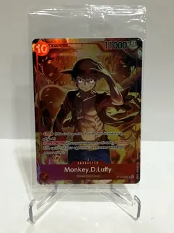 Monkey.D.Luffy (Treasure Booster Set) ST10-006 One Piece Promo Cards Foil Sealed - Image 1
