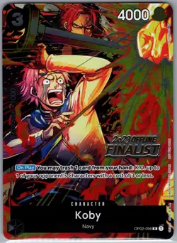 Koby (Offline Regional 2023) [Finalist] OP02-098 English - One Piece Card - NM - Image 1