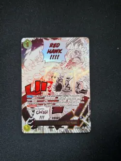 OP11-114 Gum-Gum Fire-Fist Pistol Red Hawk One Piece Parallel Alt Art - Image 1