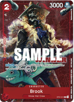 Brook RARE WINNER CHAMPIONSHIP ALT ART ST01-011 ONE PIECE TCG NEAR MINT NM - Image 2