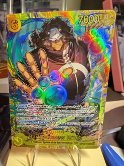 One Piece TCG Bartholomew Kuma OP12-119 SEC Legacy of the Master English - Image 1