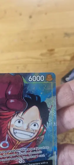 One Piece -Monkey D Luffy - OP07-109 Parallel Alt Art - 500 Years in the Future - Image 4