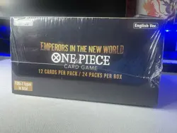 One Piece Emperors In the New World OP09 Booster Box Factory Sealed - Image 2