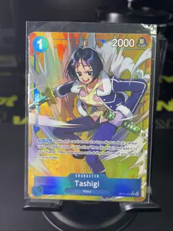 One Piece CCG Tashigi Alternative Art Rare OP06-050 Wings of the Captain Foil - Image 1