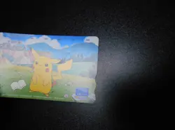 Unused Pokemon Phone Library Card Non Shining Pikachu #2751 EX - Image 2