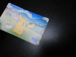 Unused Pokemon Phone Library Card Non Shining Pikachu #2751 EX - Image 4