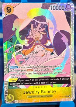 Jewelry Bonney OP13-108 Parallel Carrying On His Will One Piece Card Game - Image 1