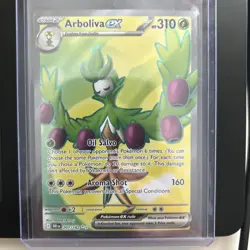 Pokemon TCG Arboliva EX Holo Card Destined Rivals Full Art Ultra Rare 207/182 - Image 1