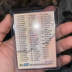 2000 Topps Pokemon TV Animation Edition Series 3 Checklist Card ft. Pikachu Etc - Image 2