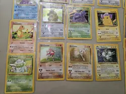 Big Lot Pokemon Cards Vintage Wotc Singles Holo Rare Starter Base Jungle Fossil - Image 2