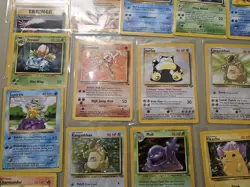Big Lot Pokemon Cards Vintage Wotc Singles Holo Rare Starter Base Jungle Fossil - Image 4