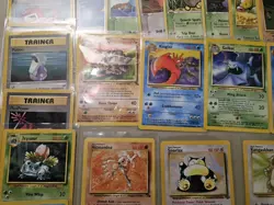 Big Lot Pokemon Cards Vintage Wotc Singles Holo Rare Starter Base Jungle Fossil - Image 5