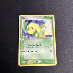 Bayleef Reverse Holo 35/115 ex Unseen Forces 2005 Pokemon Card LP-/MP+ Clean F - Image 4