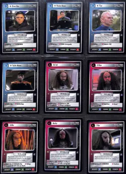 Star Trek CCG 1E Deep Space Nine Complete Set 277 Cards includes WB Defiant NM/M - Image 3