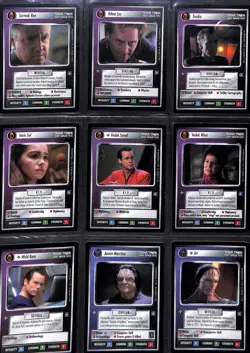 Star Trek CCG 1E Deep Space Nine Complete Set 277 Cards includes WB Defiant NM/M - Image 4