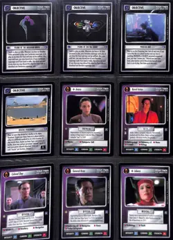 Star Trek CCG 1E Deep Space Nine Complete Set 277 Cards includes WB Defiant NM/M - Image 5