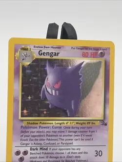 Pokemon Gengar TCG Fossil Holo Rare Card 5/62 Unplayed, Near Mint Condition 💎 - Image 4