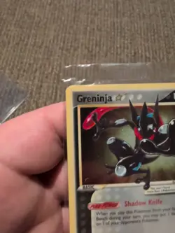 Pokemon Greninja Gold Star SWSH144 Sword & Shield Black Star Promo Card Sealed - Image 2