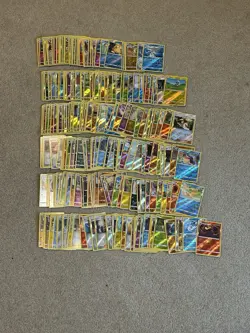 Lot Of 241 Pokemon Reverse Holo Cards From The Sun And Moon Era - Image 1