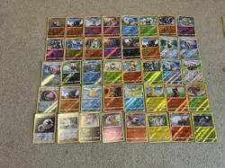 Lot Of 241 Pokemon Reverse Holo Cards From The Sun And Moon Era - Image 4