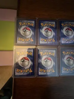 Kabuto Fossil 50/62 1st Edition Regular Lot of 12 Common Pokemon Cards - Image 5