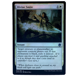 Magic the Gathering Divine Smite Foil Card 2021 AFR - Image 1
