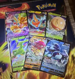 Pokemon V (Lot of 6) Holo Sword & Shield Promo Pokemon Cards NM 🔥🔥 - Image 1