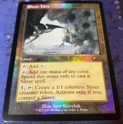 Near Mint Sliver Hive (Retro Frame) (Foil) MagicFest Cards Magic: The Gathering - Image 4