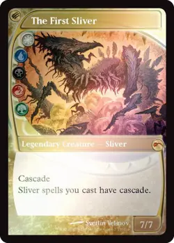 NM The First Sliver (Future Sight) (Foil) MagicFest Cards Magic: The Gathering - Image 1
