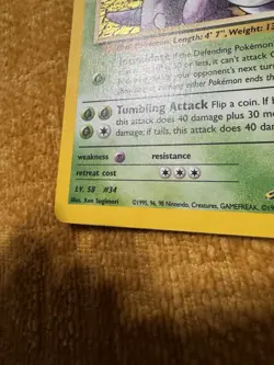 Pokemon Card Giovanni's Nidoking 7/132 Holo Rare Gym Challenge - Image 5